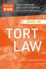 Revise SQE Tort Law 2025/26 af Linda Chadderton
