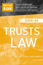Revise SQE Trusts Law 2025/26 af Joyce Liew Mouawad
