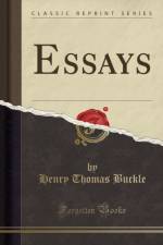 Essays (Classic Reprint) af Henry Thomas Buckle
