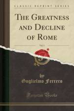The Greatness and Decline of Rome, Vol. 5 (Classic Reprint) af Guglielmo Ferrero