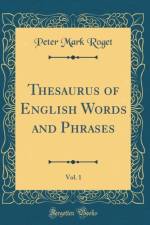 Thesaurus of English Words and Phrases, Vol. 1 (Classic Reprint) af Peter Mark Roget