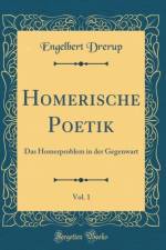 Homerische Poetik, Vol. 1 af Engelbert Drerup