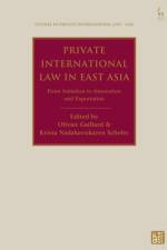 Private International Law in East Asia