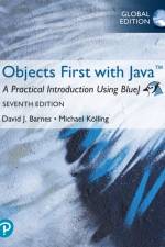 Objects First with Java: A Practical Introduction Using BlueJ, Global Edition af David Barnes