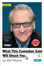 What This Comedian Said Will Shock You af Bill Maher
