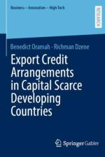 Export Credit Arrangements in Capital-Scarce Developing Countries af Benedict Oramah