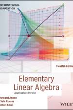 Elementary Linear Algebra, International Adaptation af Howard (Drexel University) Anton