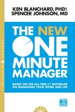 The New One Minute Manager af Kenneth Blanchard