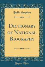 Dictionary of National Biography (Classic Reprint) af Leslie Stephen
