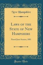 Laws of the State of New Hampshire af New Hampshire