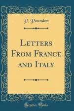 Letters From France and Italy (Classic Reprint) af P. Pounden