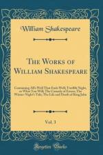 The Works of William Shakespeare, Vol. 3 af William Shakespeare