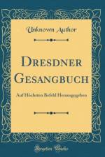 Dresdner Gesangbuch af Unknown Author
