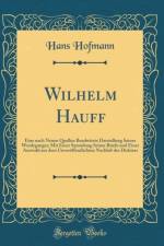 Wilhelm Hauff af Hans Hofmann