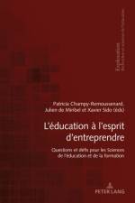 L'education a l'esprit d'entreprendre : questions et defis pour les Sciences de l'education et de la formation