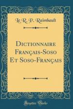 Dictionnaire Francais-Soso Et Soso-Francais (Classic Reprint) af Le R. P. Raimbault