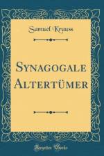 Synagogale Altertumer (Classic Reprint) af Samuel Krauss
