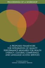 A Proposed Framework for Integration of Quality Performance Measures for Health Literacy, Cultural Competence, and Language Access Services: Proceedin af National Academies Of Sciences Engineeri