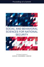 Social and Behavioral Sciences for National Security: Proceedings of a Summit af National Academies Of Sciences Engineeri