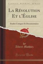 La Revolution Et l'Eglise af Albert Mathiez