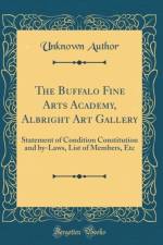 The Buffalo Fine Arts Academy, Albright Art Gallery af Unknown Author