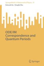 ODE/IM Correspondence and Quantum Periods af Katsushi Ito