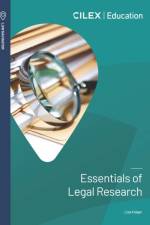 Essentials of Legal Research af Lisa Kidger