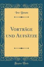 Vortrage Und Aufsatze (Classic Reprint) af Ivo Bruns