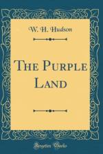 The Purple Land (Classic Reprint) af W. H. Hudson