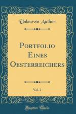 Portfolio Eines Oesterreichers, Vol. 2 (Classic Reprint) af Unknown Author