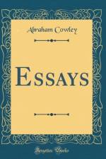 Essays (Classic Reprint) af Abraham Cowley