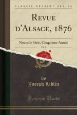 Revue d'Alsace, 1876, Vol. 5 af Joseph Liblin
