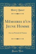 Memoires d'Un Jeune Homme af Henry Bauer