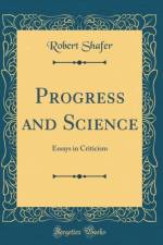 Progress and Science: Essays in Criticism (Classic Reprint) af Robert Shafer
