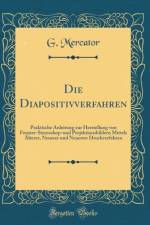 Die Diapositivverfahren af G. Mercator