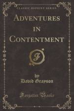 Adventures in Contentment (Classic Reprint) af David Grayson