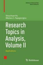 Research Topics in Analysis, Volume II af Shouchuan Hu