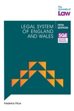 SQE Legal System of England and Wales 5e af Fred Price