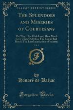 The Splendors and Miseries of Courtesans, Vol. 1 af Honore de Balzac