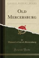 Old Mercersburg (Classic Reprint) af Woman's Club of Mercersburg