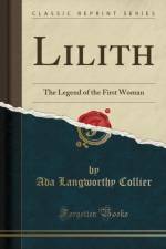 Lilith: The Legend of the First Woman (Classic Reprint) af Ada Langworthy Collier