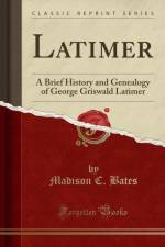Latimer af Madison C. Bates