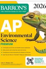 AP Environmental Science Premium, 2026: Prep Book With 5 Practice Tests + Comprehensive Review + Online Practice af Barron's Educational Series