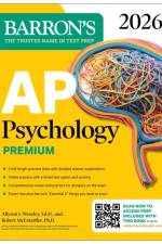 AP Psychology Premium, 2026: Prep Book with 3 Practice Tests + Comprehensive Review + Online Practice af Barron's Educational Series