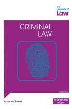 FOL - Criminial Law 2e af Amanda Powell