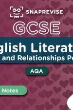 SnapRevise GCSE AQA English Literature: Love and Relationships Poetry Summary Notes