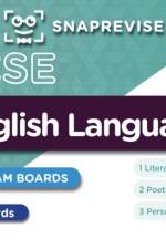 SnapRevise GCSE English Language Flashcards