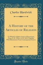 A History of the Articles of Religion af Charles Hardwick
