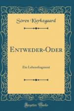 Entweder-Oder af Soren Kierkegaard