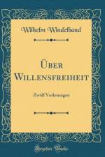 Uber Willensfreiheit af Wilhelm Windelband